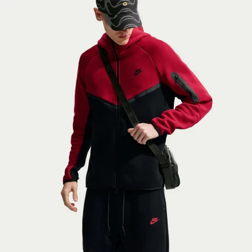 Мъжко Горнище Nike M NK TCH FLC FZ WR HOODIE - HV0949-608