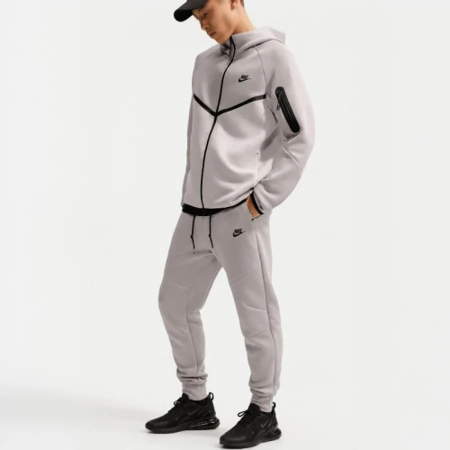 Мъжки екип Nike M NK TCH FLC FZ WR HOODIE - HV0949-009