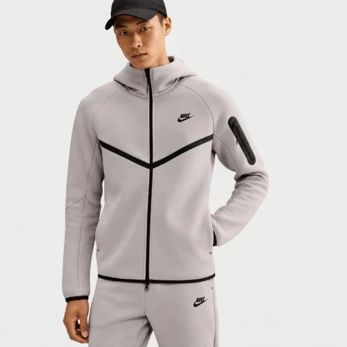 Мъжки екип Nike M NK TCH FLC FZ WR HOODIE - HV0949-009