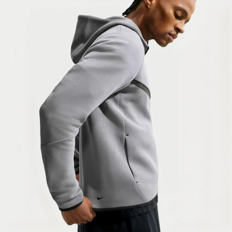 Мъжки Екип Nike M NK TCH FLC FZ WR HOODIE - HV0949-085 Мъжки Екип Nike M NK TCH FLC FZ WR HOODIE - HV0949-085