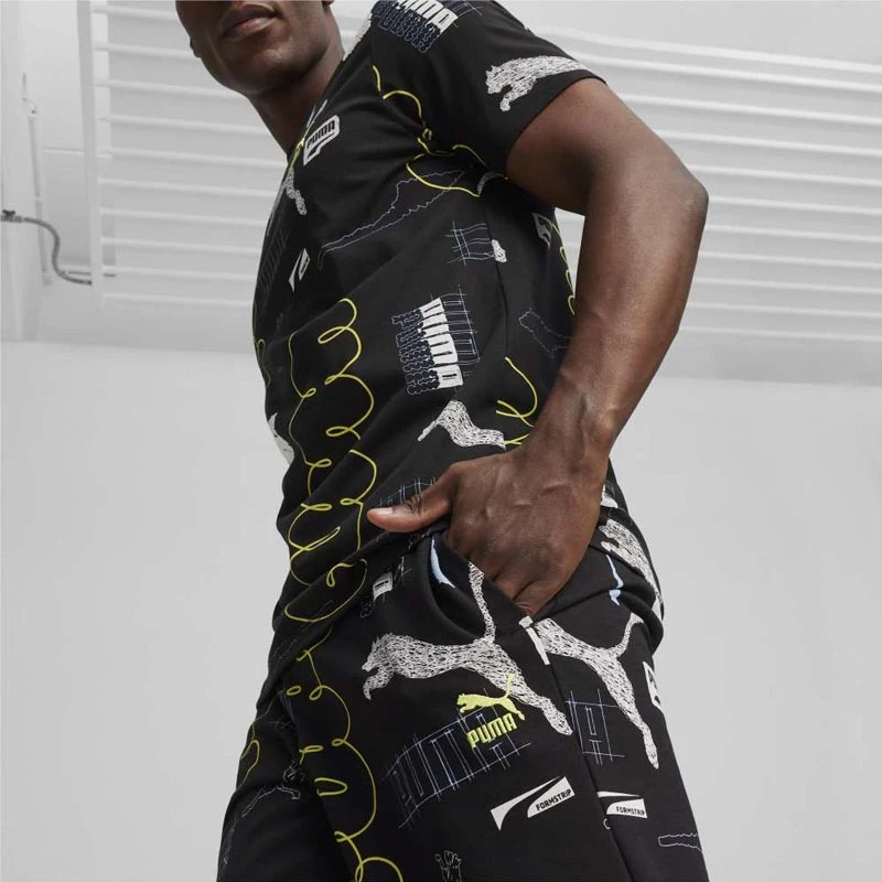 Мъжки Къси Панталони Puma CLASSICS BRAND LOVE AOP Shorts 8 TR Мъжки Къси Панталони Puma CLASSICS BRAND LOVE AOP Shorts 8 TR