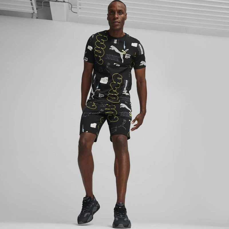 Мъжки Къси Панталони Puma CLASSICS BRAND LOVE AOP Shorts 8 TR Мъжки Къси Панталони Puma CLASSICS BRAND LOVE AOP Shorts 8 TR