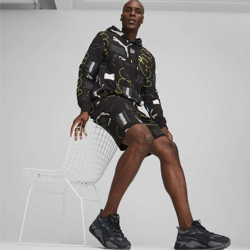 Мъжки Суичър Puma CLASSICS BRAND LOVE AOP Hoodie TR Мъжки Суичър Puma CLASSICS BRAND LOVE AOP Hoodie TR