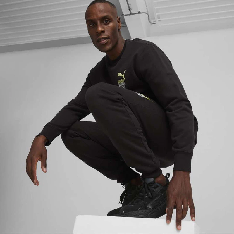 Мъжко Долнище Puma CLASSICS BRAND LOVE Sweatpants TR Мъжко Долнище Puma CLASSICS BRAND LOVE Sweatpants TR