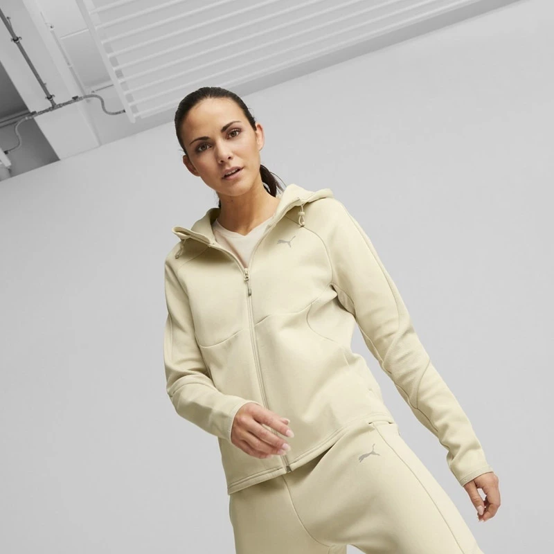 Дамски Екип Puma EVOSTRIPE Full-Zip Дамски Екип Puma EVOSTRIPE Full-Zip