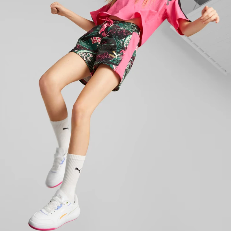 Детски Къси Панталони Puma T7 VACAY QUEEN AOP Shorts TR G Детски Къси Панталони Puma T7 VACAY QUEEN AOP Shorts TR G