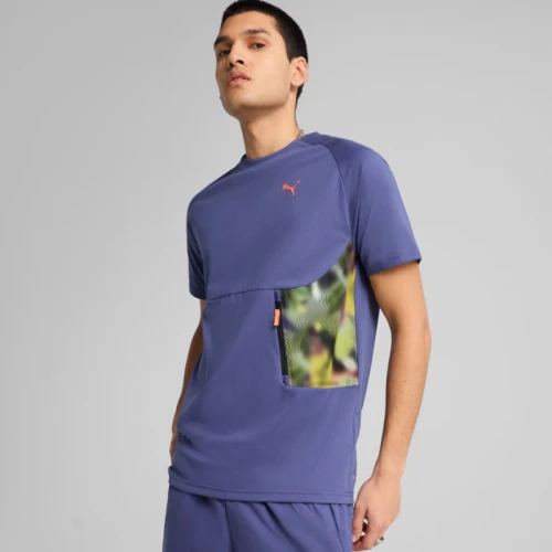 Мъжка Тениска Puma HOOPS X PUMATECH Graphic Tee - 629620-46