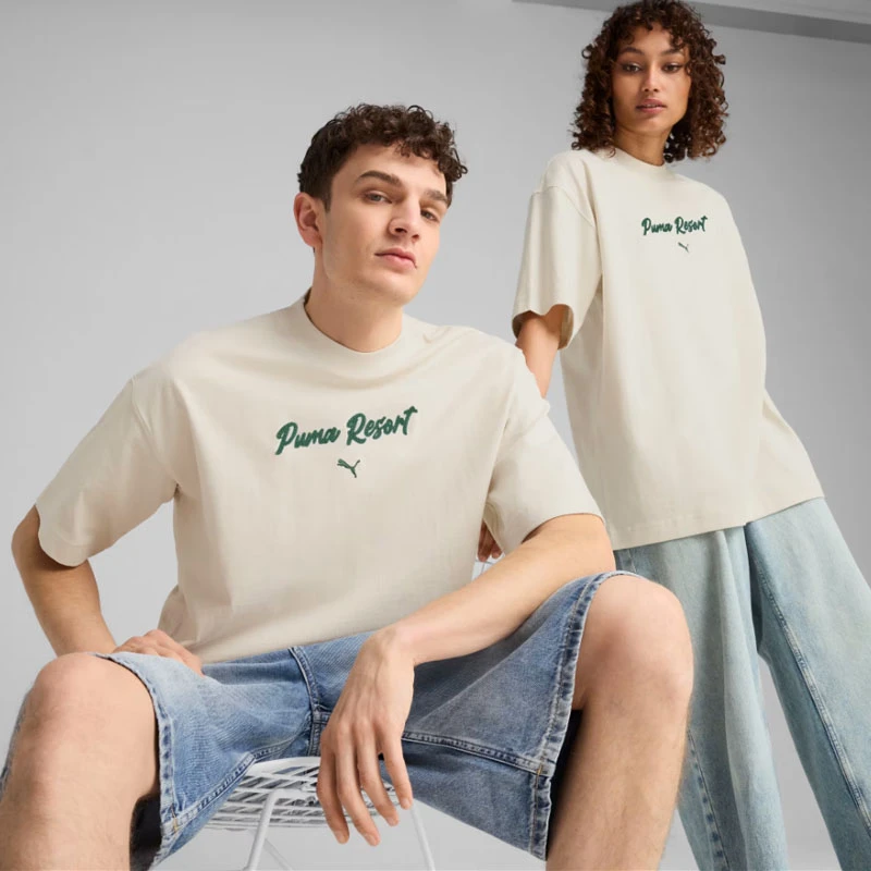 Мъжка Тениска Puma PREMIUM ESS Oversized Graphic Tee - 629666-87 Мъжка Тениска Puma PREMIUM ESS Oversized Graphic Tee - 629666-87