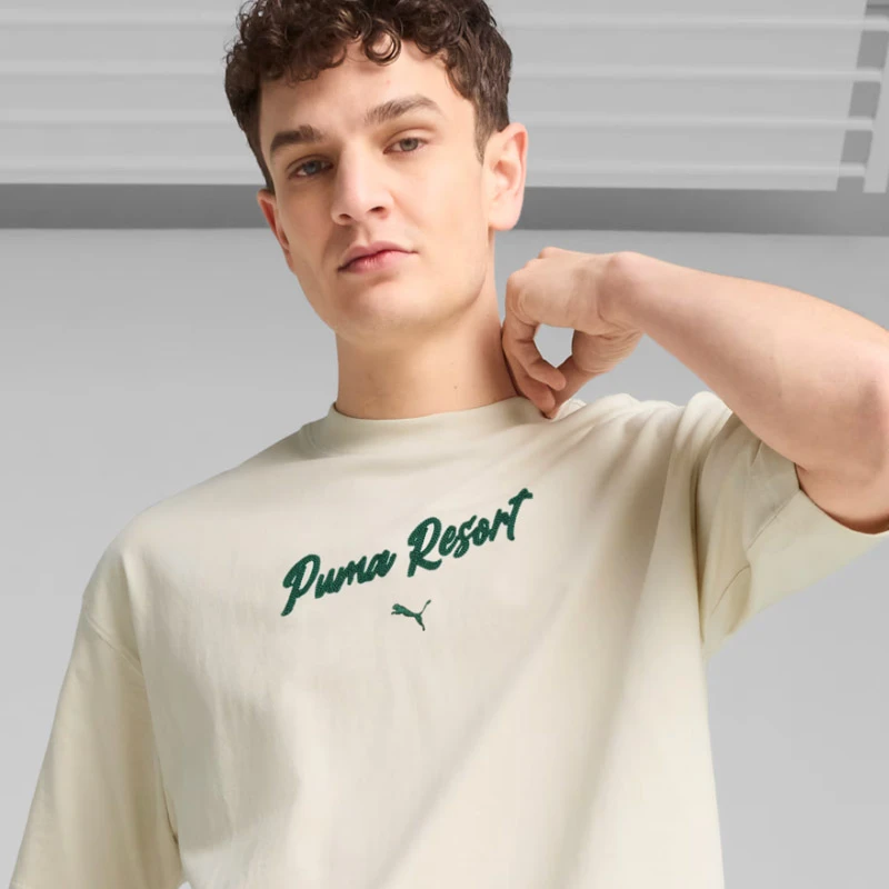 Мъжка Тениска Puma PREMIUM ESS Oversized Graphic Tee - 629666-87 Мъжка Тениска Puma PREMIUM ESS Oversized Graphic Tee - 629666-87