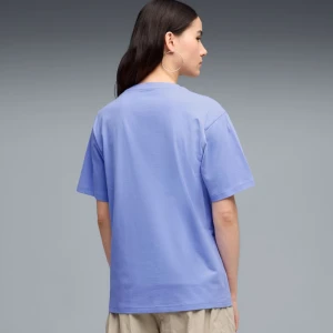 Дамска Тениска Puma HER Relaxed Graphic, Intense Lavender - 691884-60