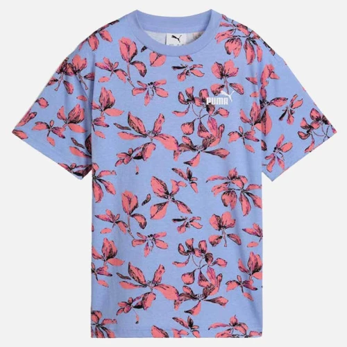 Детска Тениска Puma ESS NATURE 2.0 Relaxed AOP Tee G - 692469-60
