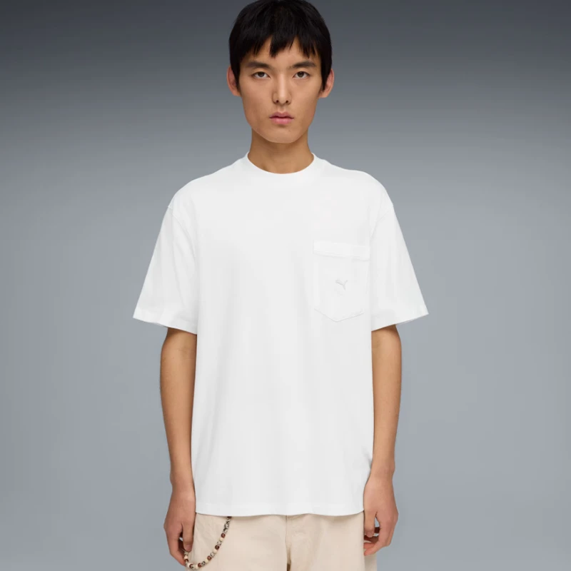 Мъжка Тениска Puma SELECT Essentials Po White - 634729-02 Мъжка Тениска Puma SELECT Essentials Po White - 634729-02