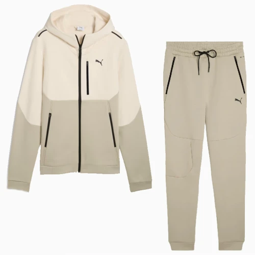 Мъжки Екип Puma TECH Full-Zip Ho Alpine Snow - 634415-87