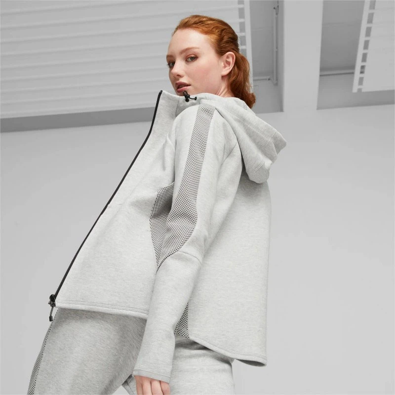 Дамски Екип Puma EVOSTRIPE Full-Zip Дамски Екип Puma EVOSTRIPE Full-Zip