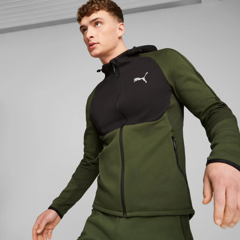 Мъжки Екип Puma EVOSTRIPE Full-Zip DK Мъжки Екип Puma EVOSTRIPE Full-Zip DK