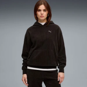 Дамски Суичър Puma ESS ELEVATED Comfort Velour Rib Hoodie - 688107-01