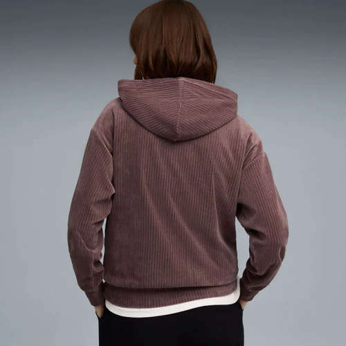 Дамски Суичър Puma ESS ELEVATED Comfort Velour Rib Hoodie - 688107-88