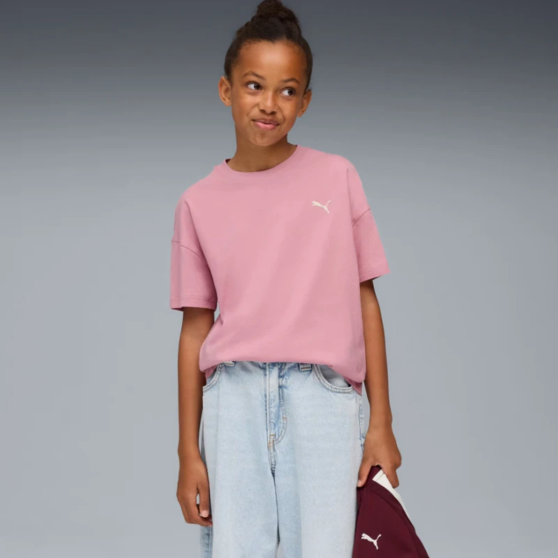 Детска Тениска Puma WARDROBE ESS Relaxed Tee G - 629895-65 Детска Тениска Puma WARDROBE ESS Relaxed Tee G - 629895-65