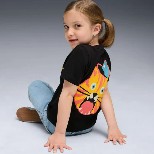 Детска Тениска Puma MOODY CAT Graphic Tee I PS - 632205-01