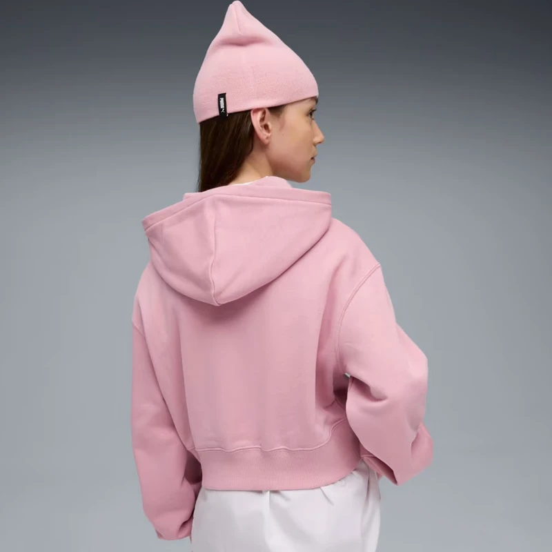 Детски Суичър Puma WARDROBE ESS Short Length Hoodie TR G - 629894-65 Детски Суичър Puma WARDROBE ESS Short Length Hoodie TR G - 629894-65