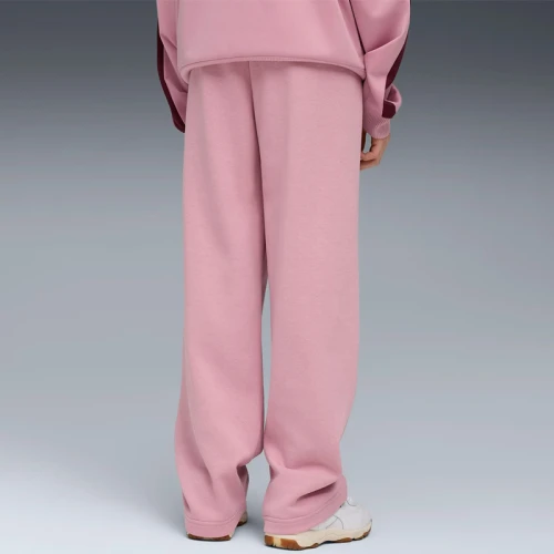 Детско Долнище Puma WARDROBE ESS Relaxed Wide Leg Sweatpants TR G - 629896-65
