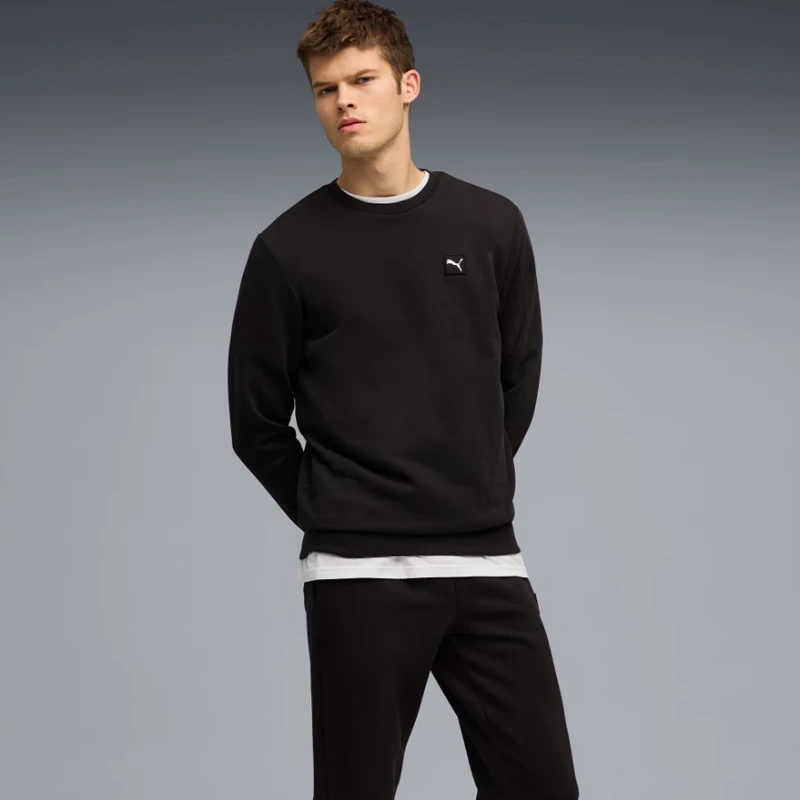 Мъжки Екип Puma ESS Elevated Crew Sweat Suit FL - 688178-01 Мъжки Екип Puma ESS Elevated Crew Sweat Suit FL - 688178-01