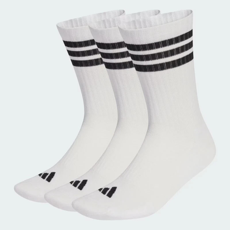 Мъжки чорапи adidas 3S ESS C CRW 3P WHITE/BLACK/BLACK - JZ0532 Мъжки чорапи adidas 3S ESS C CRW 3P WHITE/BLACK/BLACK - JZ0532
