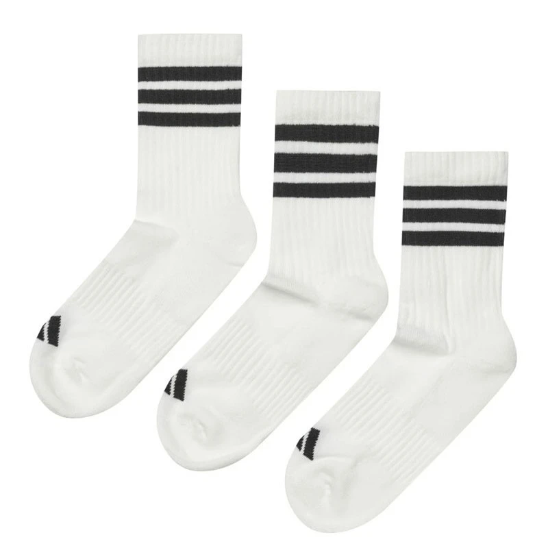 Мъжки чорапи adidas 3S ESS C CRW 3P WHITE/BLACK/BLACK - JZ0532 Мъжки чорапи adidas 3S ESS C CRW 3P WHITE/BLACK/BLACK - JZ0532