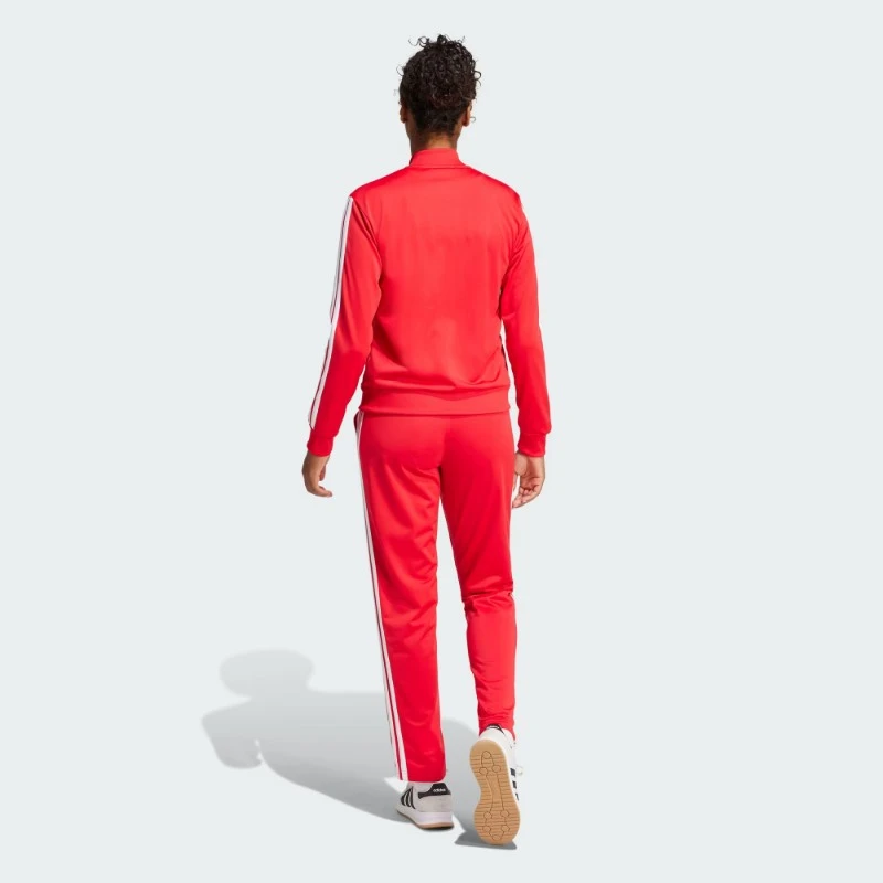Дамски екип adidas W ESS 3S TS PURRUB/WHITE - JD2684 Дамски екип adidas W ESS 3S TS PURRUB/WHITE - JD2684