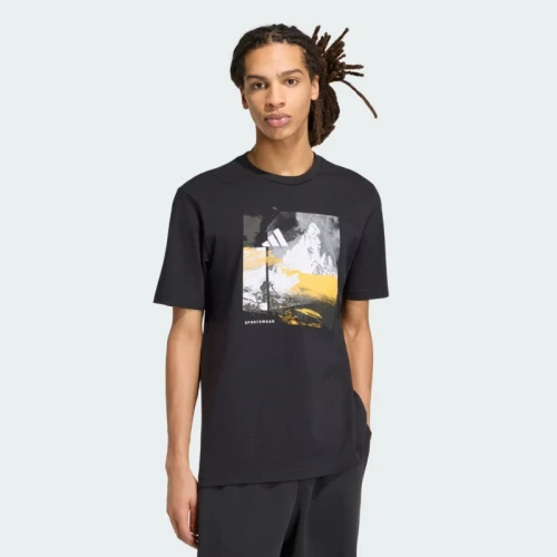 Мъжка тениска adidas M MOS OUTDOOR T BLACK - KC7095