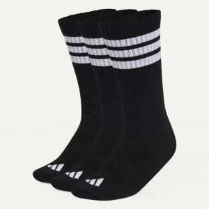 Чорапи Adidas 3S ESS C CRW 3P BLACK/WHITE/WHITE - KC9641