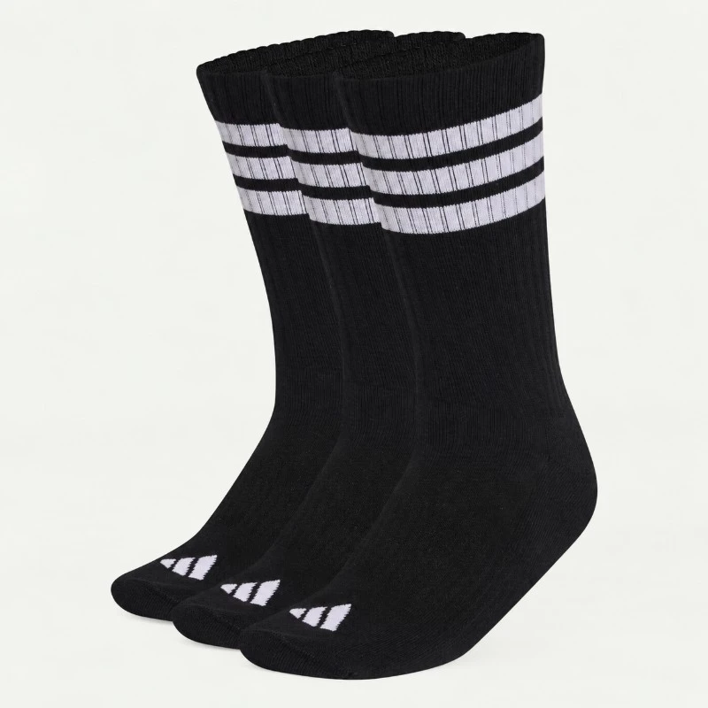 Чорапи Adidas 3S ESS C CRW 3P BLACK/WHITE/WHITE - KC9641 Чорапи Adidas 3S ESS C CRW 3P BLACK/WHITE/WHITE - KC9641