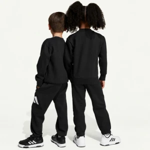Детски екип Adidas LK BL FL JOG BLACK/WHITE - JW2438