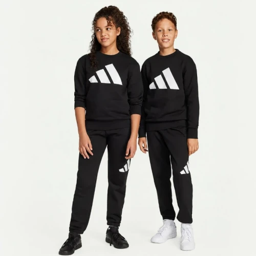 Детски екип Adidas J BL FL JOG 240 BLACK/WHITE - JD2098