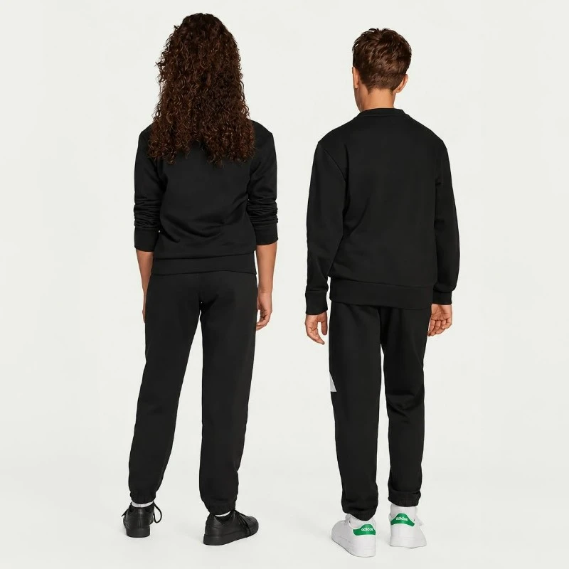 Детски екип Adidas J BL FL JOG 240 BLACK/WHITE - JD2098 Детски екип Adidas J BL FL JOG 240 BLACK/WHITE - JD2098