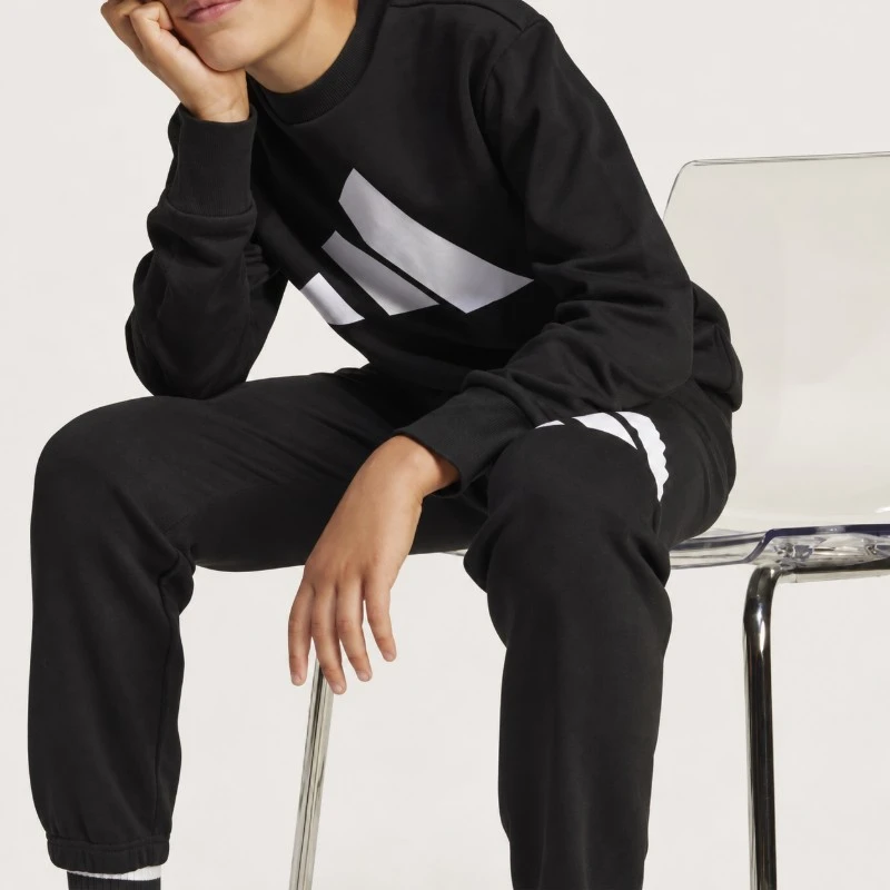 Детски екип Adidas J BL FL JOG 240 BLACK/WHITE - JD2098 Детски екип Adidas J BL FL JOG 240 BLACK/WHITE - JD2098