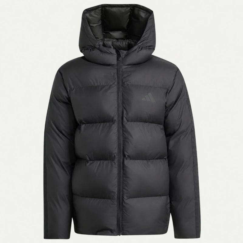 Детско яке Adidas J SD 3S JKT BLACK/BLACK - KH0197 Детско яке Adidas J SD 3S JKT BLACK/BLACK - KH0197