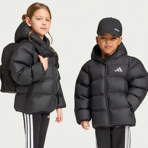 Детско яке Adidas LK SD JKT BLACK/REFSIL - KH0198