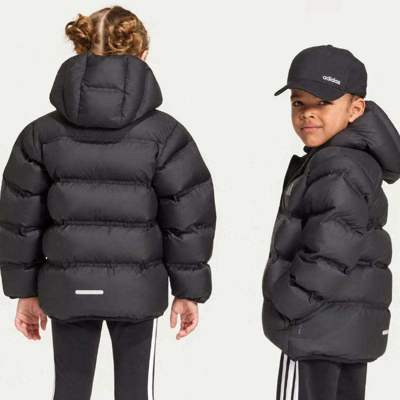 Детско яке Adidas LK SD JKT BLACK/REFSIL - KH0198 Детско яке Adidas LK SD JKT BLACK/REFSIL - KH0198