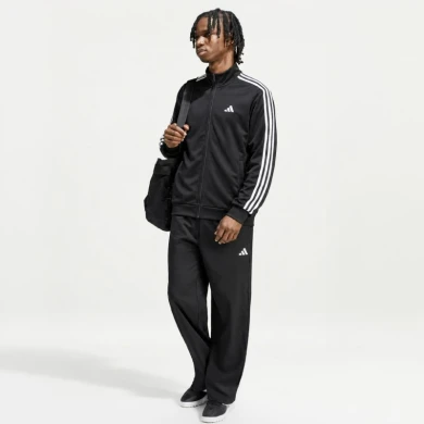 Мъжки екип Adidas M 3S FT TS BLACK/WHITE - KY2265