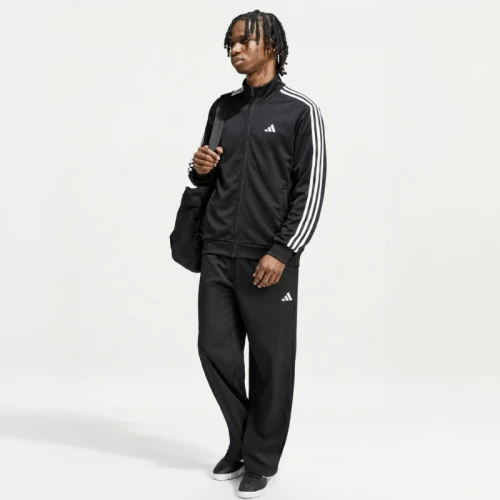 Мъжки екип Adidas M 3S FT TS BLACK/WHITE - KY2265