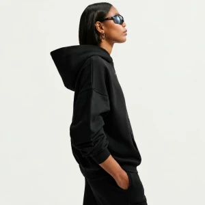 Дамски суитшърт Nike W NK STDO FLC MW OS PO HDY - IM8502-001