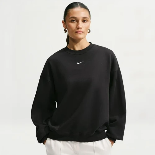 Дамска Блуза Nike W NK STDO FLC MW OS CREW - IM8082-001