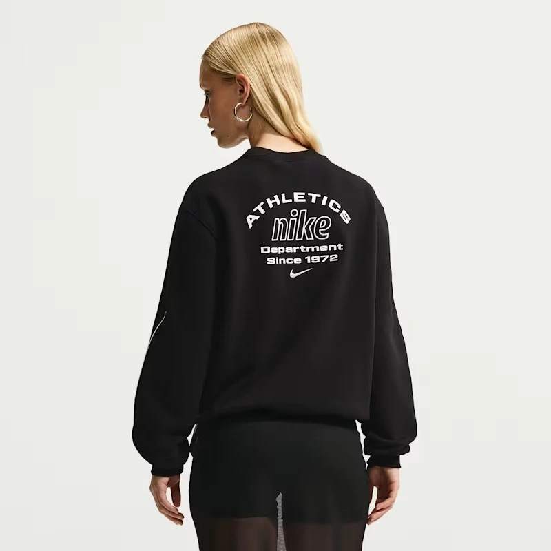 Дамска блуза Nike W NK STDO FLC MW STD AD CREW - IQ3875-001 Дамска блуза Nike W NK STDO FLC MW STD AD CREW - IQ3875-001