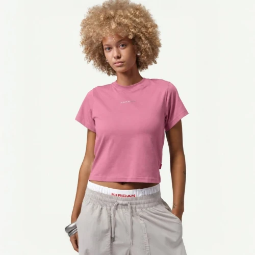 Дамска тениска Nike Jordan W J SS SHGF GFX TEE LBR - IM7138-667