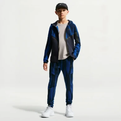 Детски екип Nike B NSW TCH FLC FZ AOP