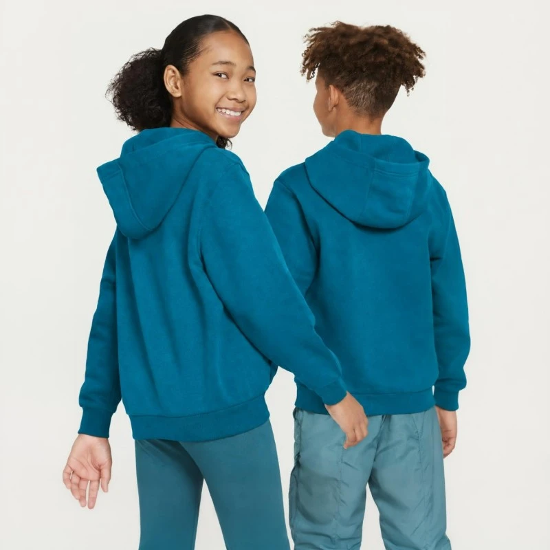 Детски суитшърт Nike K NSW CLUB FLC HDY HBR - FD2988-372 Детски суитшърт Nike K NSW CLUB FLC HDY HBR - FD2988-372