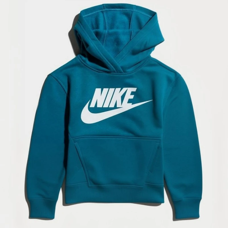 Детски суитшърт Nike K NSW CLUB FLC HDY HBR - FD2988-372 Детски суитшърт Nike K NSW CLUB FLC HDY HBR - FD2988-372