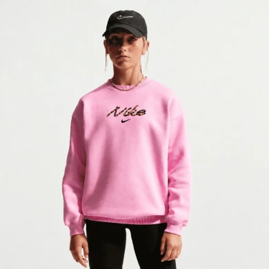 Детски суитшърт Nike G NSW STDIO FLC OVRSZD CRW AOP - IM4963-621