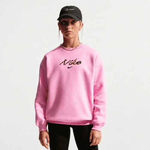 Детски суитшърт Nike G NSW STDIO FLC OVRSZD CRW AOP - IM4963-621